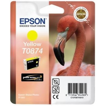 Epson T0874 Ye Rf Stylus Photo R1900 Kartus