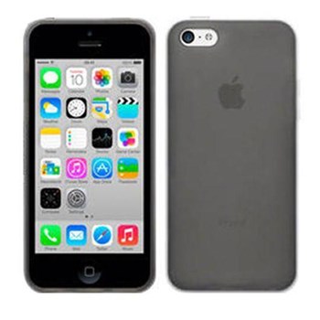 Soft TPU iPhone 5C Slikon Siyah Kılıf MGSLMQSDKM4