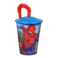 Sunman 3D Pipetli Kapak Bardak Spider Man 31123778