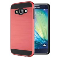 Microsonic Samsung Galaxy A7 Kılıf Slim Heavy Duty Kırmızı CS300-SHD-GLX-A7-KRZ