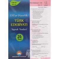 LYS'ye Hazırlık Türk Edebiyatı Yaprak Testleri 12. Sınıf - Kolektif (3990000008244)