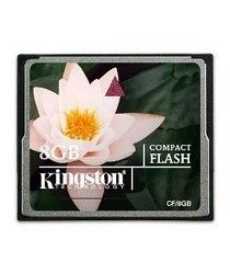 Kingston 8GB Compact Flash Kart (CF/8GB)