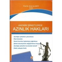 Anonim Şirketlerde Azınlık Hakları (ISBN: 9786055118921)