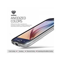 Verus Samsung Galaxy S6 Case Iron Shield Series Kılıf - Silver