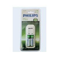 Philips SCB1292WB Pil Şarj Cihazı + 2Li 2450 Mah Şarj Edilebilir Pil Hediyeli (Beyaz) SCB1292WB