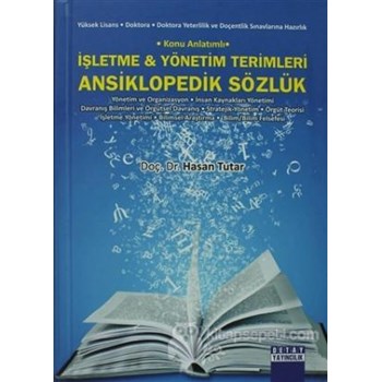 İşletme ve Yönetim Terimleri Ansiklopedik Sözlük (ISBN: 9786055216528)