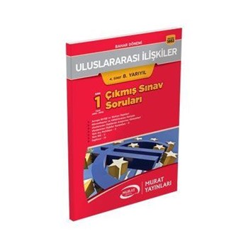 AÖF UŞUSLARARASI ILIŞKILER ÇIKMIŞ SINAV SORULARI 4. SINIF BAHAR 2014 (ISBN: 9789944665520)