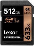 Lexar 512Gb 633X Professional Sdxc Uhs-1 (Class 10)