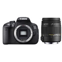 Canon EOS 700D + 18-250mm Lens