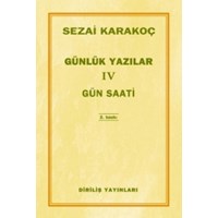 Günlük Yazılar 4 - Gün Saati (ISBN: 2081234500427)