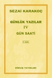 Günlük Yazılar 4 - Gün Saati (ISBN: 2081234500427)