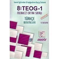 8. Sınıf TEOG 1 Türkçe Denemeleri Karekök Yayınları (ISBN: 9786059959636)