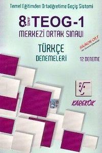 8. Sınıf TEOG 1 Türkçe Denemeleri Karekök Yayınları (ISBN: 9786059959636)