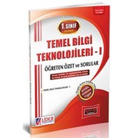 1.Sınıf 1.Yarıyıl Temel Bilgi Teknolojileri 1 Öğreten Özet ve Sorular Lider Yayınları (ISBN: 9786059145688)