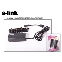 S-Link SL-40W 40W Notebook Universal Adaptör