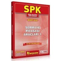SPK 1003 Sermaye Piyasası Araçları 1 Karacan Yayınları (ISBN: 9786053300526)