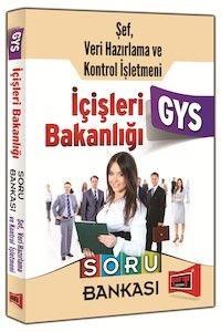 GYS İçişleri Bakanlığı Şef, Veri Hazırlama Kontrol İşletmeni İçin Soru Bankası Yargı Yayınları 2015 (ISBN: 9786051574257)