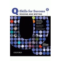Oxford Yayınları Q Skills for Success Reading and Writing 4 Student Book with Online Practice (ISBN: 9780194756259)