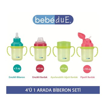 Bebedue 4'ü 1 Arada Biberon Seti 32468189