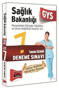 GYS Sağlık Bakanlığı Tamamı Çözümlü 7 Deneme Sınavı Yargı Yayınları (ISBN: 9786051574127)