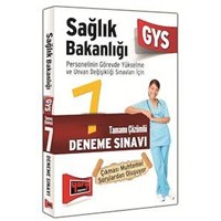 GYS Sağlık Bakanlığı Tamamı Çözümlü 7 Deneme Sınavı Yargı Yayınları (ISBN: 9786051574127)