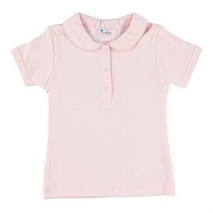 Bubble Polo Yaka T-shirt Pembe 2 Yaş 17677960