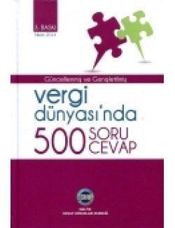 Maliye Hesap Uzmanları Derneği - Vergi Dünyası'nda 500 Soru 500 Cevap (ISBN: 9789758082889)