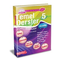 5. SINIF KAZANIMLI TEMEL DERSLER SORU BANKASI (ISBN: 9786055362072)