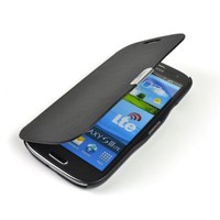 Microsonic Mıknatıslı Ultra Thin Kapaklı Samsung Galaxy S3 Kılıf Siyah