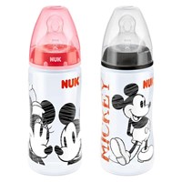 Nuk First Choice Plus Disney Mickey Silikon Emzikli Biberon 300 Ml 32601040