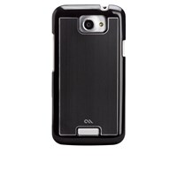 Case Mate HTC 1 Brushed Aluminyum Siyah Telefon Kılıfı