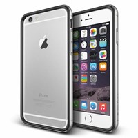 Verus iPhone 6 Plus/6S Plus Case Iron Bumper Series Kılıf - Renk : Black Silver