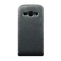 Samsung Galaxy Ace 3 S7270 Kapaklı Dik Açılan Siyah