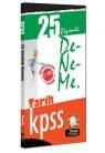 KPSS Tarih 25 Çözümlü Deneme Sınavı 2014 (ISBN: 9786054848324)