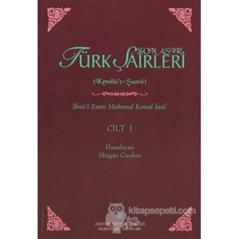 Son Asır Türk Şairleri - 5 Cilt Takım - İbnü'l-Emin Mahmut Kemal İnal (3990000015637)