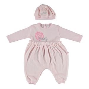 For My Baby Şirine Tulum Pembe 3-6 Ay 30150953