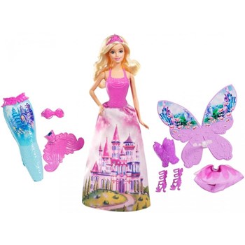 Barbie Sihirli Dönüşen Balerin-Denizkızı-Prenses