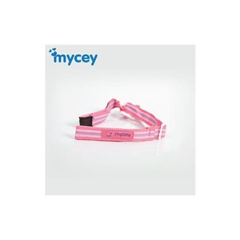 Mycey Biberon Kordonu Pembe Çizgili 21469740