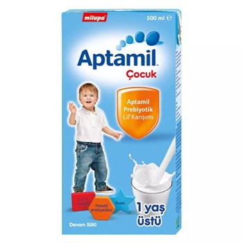 Milupa Aptamil 1+ Yaş 500 ml Junior Çocuk Devam Sütü