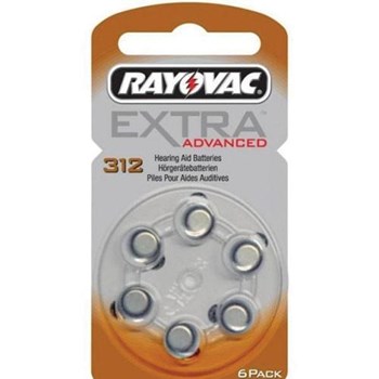 Rayovac 312 PR41 İşitme Cihazı Pili 6lı