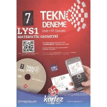 Körfez - LYS 1 Matematik - Geometri- 7 Tekno Deneme (ISBN: 3990000027455)
