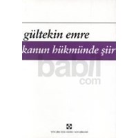 Kanun Hükmünde Şiir (ISBN: 9789757959410)