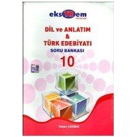 10.Sınıf Dil ve Anlatımlı ve Türk Edebiyatı Soru Bankası Ekstrem Yayınları (ISBN: 9786051670010)