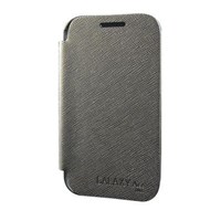 Samsung Galaxy Ace Duos S6802 Kılıf Kapaklı Flip Cover Siyah