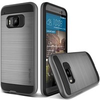 Verus HTC One M9 Case Verge Series Kılıf Renk Steel Silver