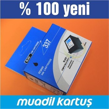 Muadil Bk Hp 337 Uyumlu Siyah Kartuş