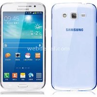 Transparent Soft Samsung Galaxy Grand 2 Kılıf Mavi