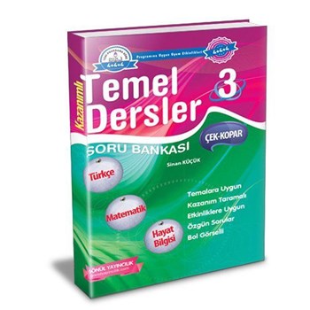 3. SINIF KAZANIMLI TEMEL DERSLER SORU BANKASI (ISBN: 9786055362058)