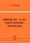 SBKP(B) XIV. VE XV. Parti Kongre Raporları (ISBN: 9789757349044)