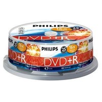 Philips Phılıps Dvd+R 16x 120dk 4.7gb 25 Li Cakebox